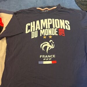 France Champions Du Monde 2018 T-Shirt